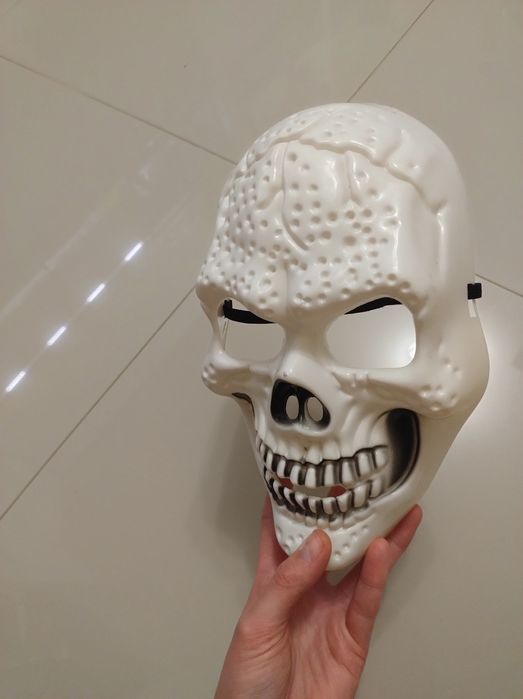 Maska na Halloween - szkielet