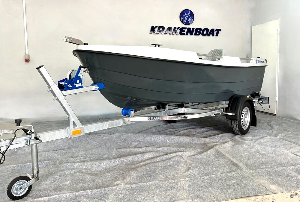 od 279zł! Nowa Łódź Łódka Wędkarska Rekreacyjna Kraken 380 PRODUCENT