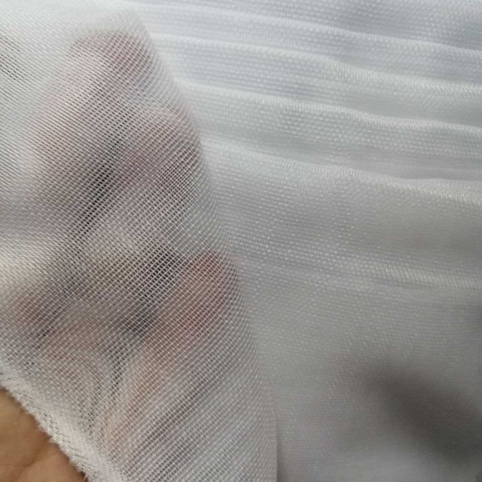 Тюль на основі бамбуку | люкс якість | висота до 3,1м | білий молочний