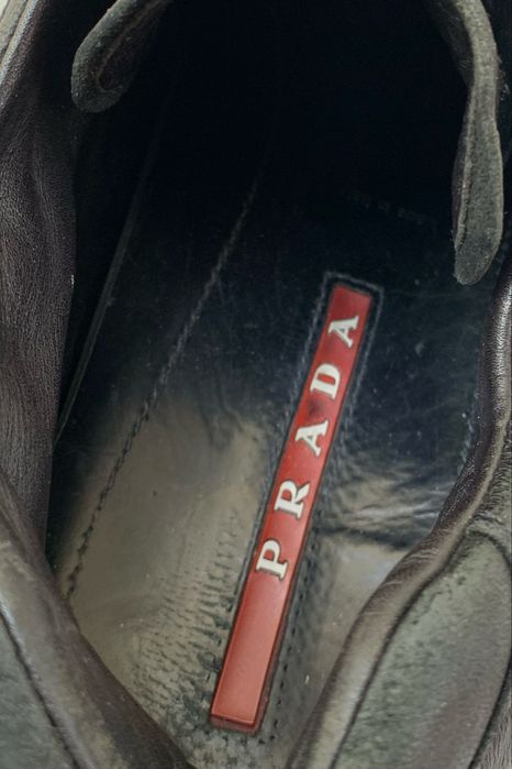 Кросівки Prada Sport (Linea Rossa) Black, розмір 46