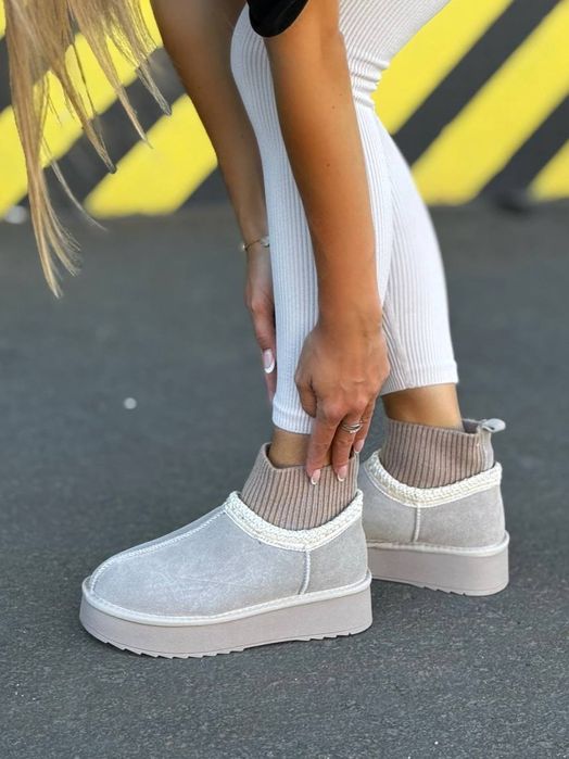 Угги Женские Зимние, угги на платформе короткие, женские угги, угги