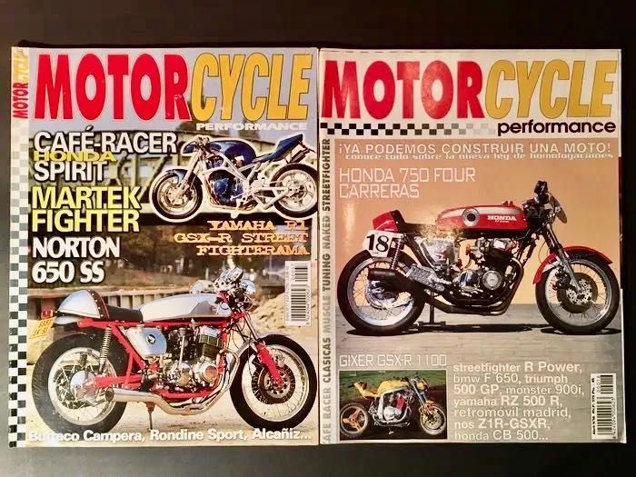 MOTOR CYCLE Performance - 12 magazines in good condition