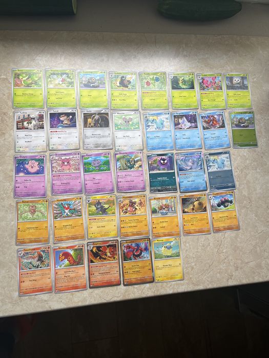 Karty Pokémon (37 sztuk) – wymiana