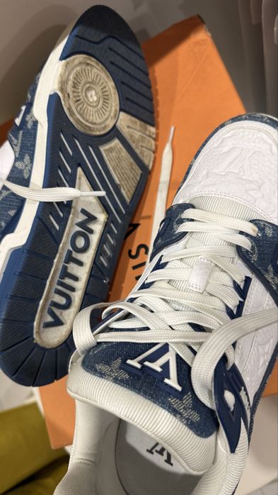 Buty Louis Vuitton Trainer Blue