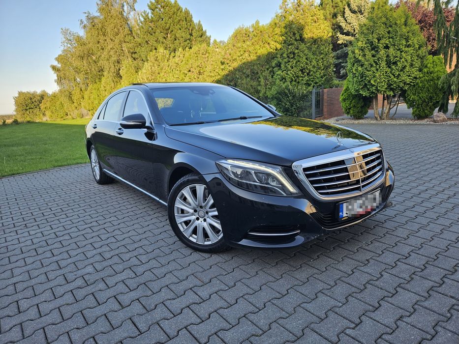 Mercedes S-klasa Long 4-Matic Doinwestowana Super Stan Gwarancja