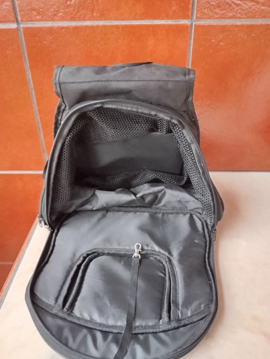 Mochila transportadora de animais