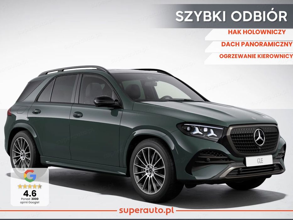 Mercedes-Benz GLE 350 d 4M Pakiet Advanced Plus z Dodatkami Cyfrowymi  + Hak + Night