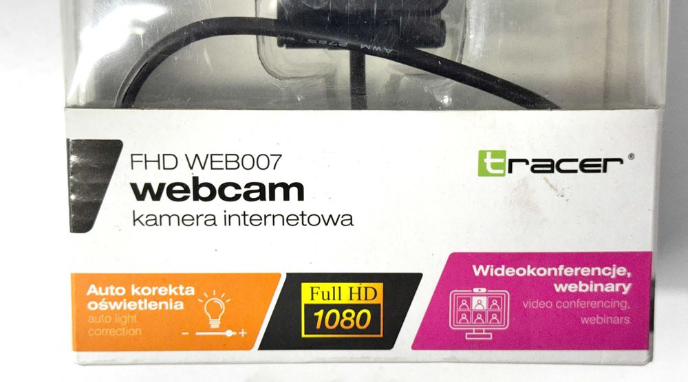 Kamerka internetowa TRACER FHD WEB007 Full HD 1080p Mikrofon 120° USB