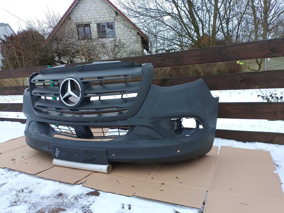 Zderzak przedni Mercedes Sprinter 2017-> W907 W910 pdc halogeny nr4777