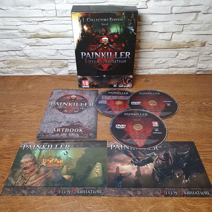 PAINKILLER: Hell & Damnation - edycja kolekcjonerska BEZ GRY ENG [PC]