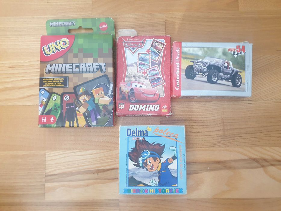 Nowa Gra UNO Minecraft + 3 Gratisy