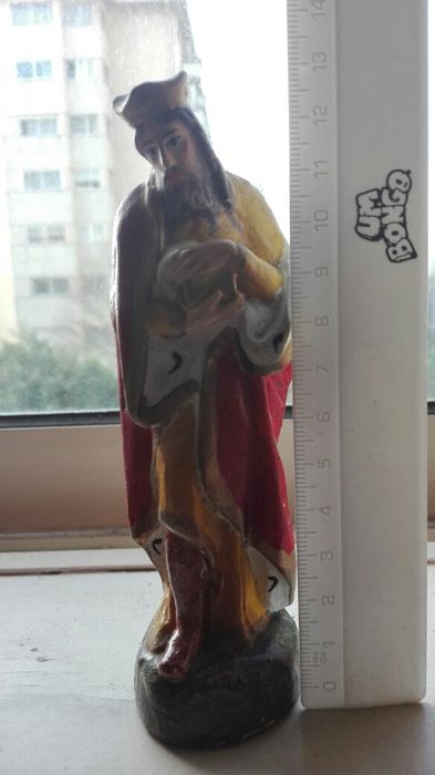 Presépio antigo com mais de 40 anos