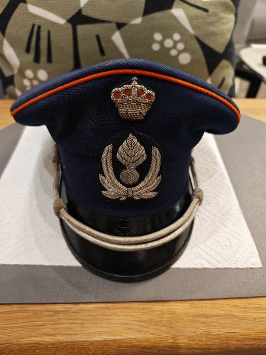 Czapka belgijskiej żandarmerii