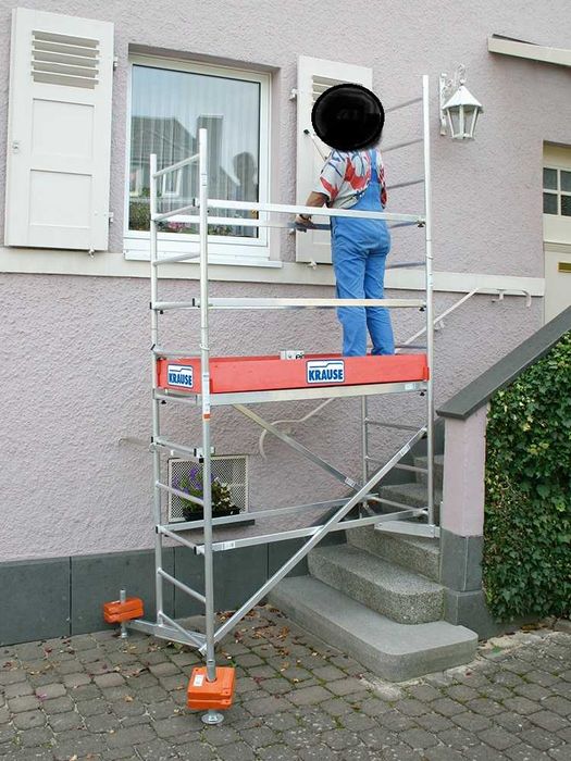 Rusztowanie aluminiowe idealne na schody Climtec Krause do 7m wynajem