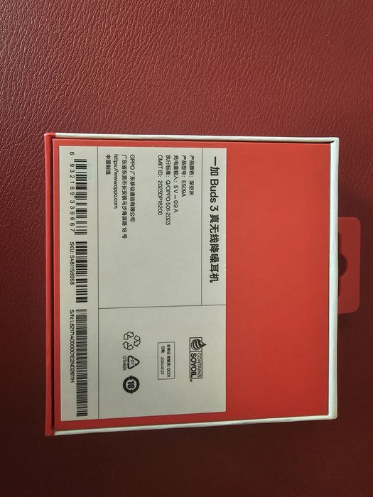 OnePlus Buds 3 Black ANC – z pudełkiem, bardzo dobry stan