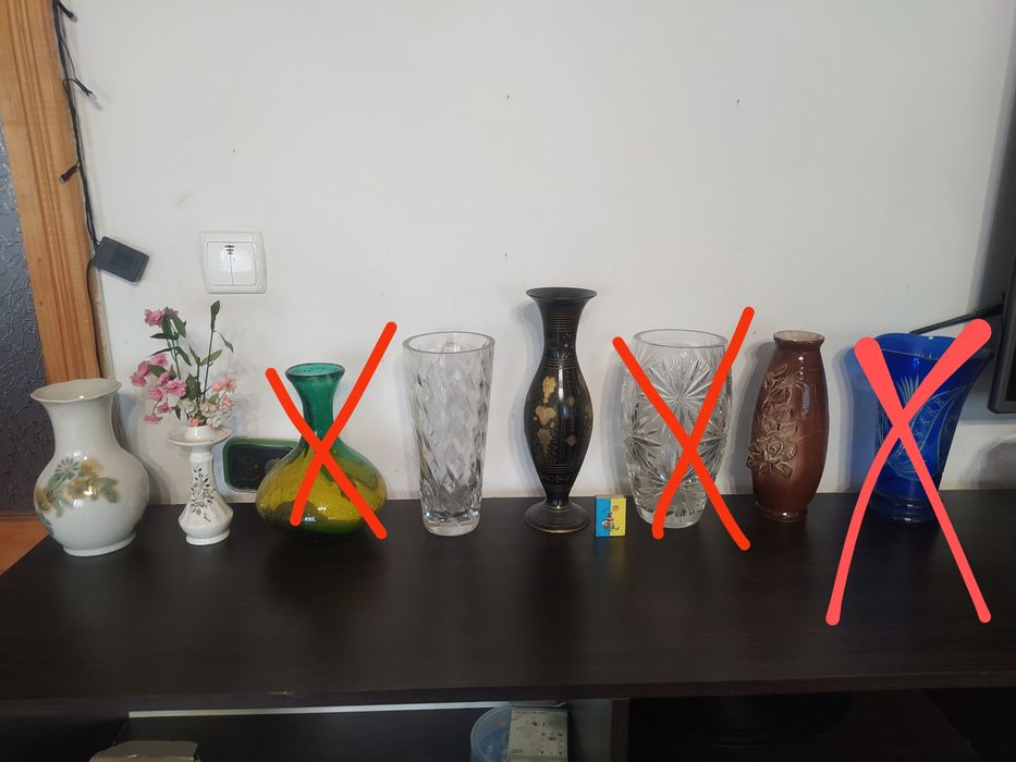 Вазы для цветов, вази для квітів