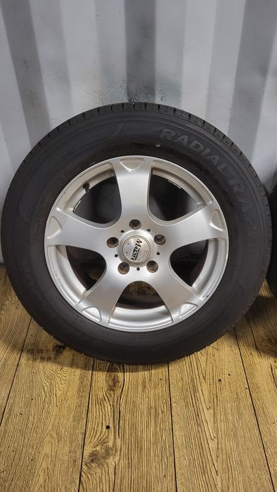 Felgi 16" Magma 5x120 z oponami 205/65 R16C Vw T5 T6 T6.1 Multivan