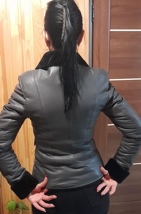 Натуральная дубленка 42-44