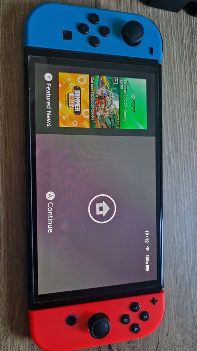 Nintendo switch oled zestaw