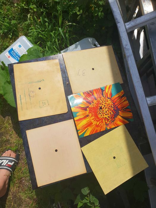 Pocztowki gramofonowe z epoki PRL 5szt