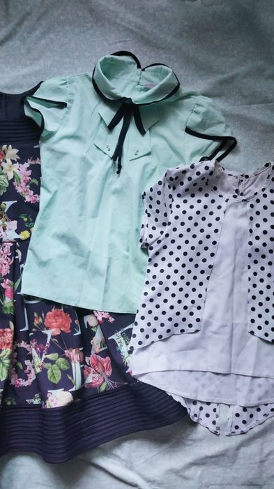 Шкільні речі для дівчат спідниця блуза  шорти  від 122до 140