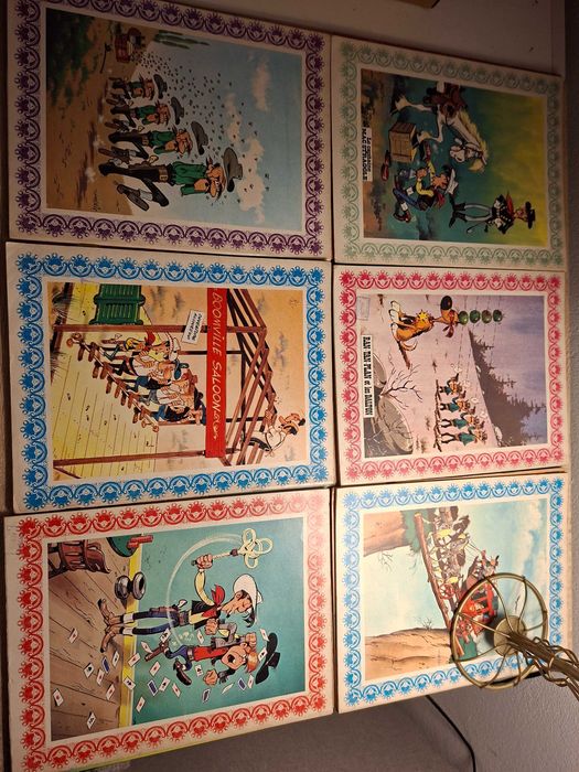 Coleção completa Lucky Luke – Edição original francesa (1974) – 12 volumes – Excelente estado