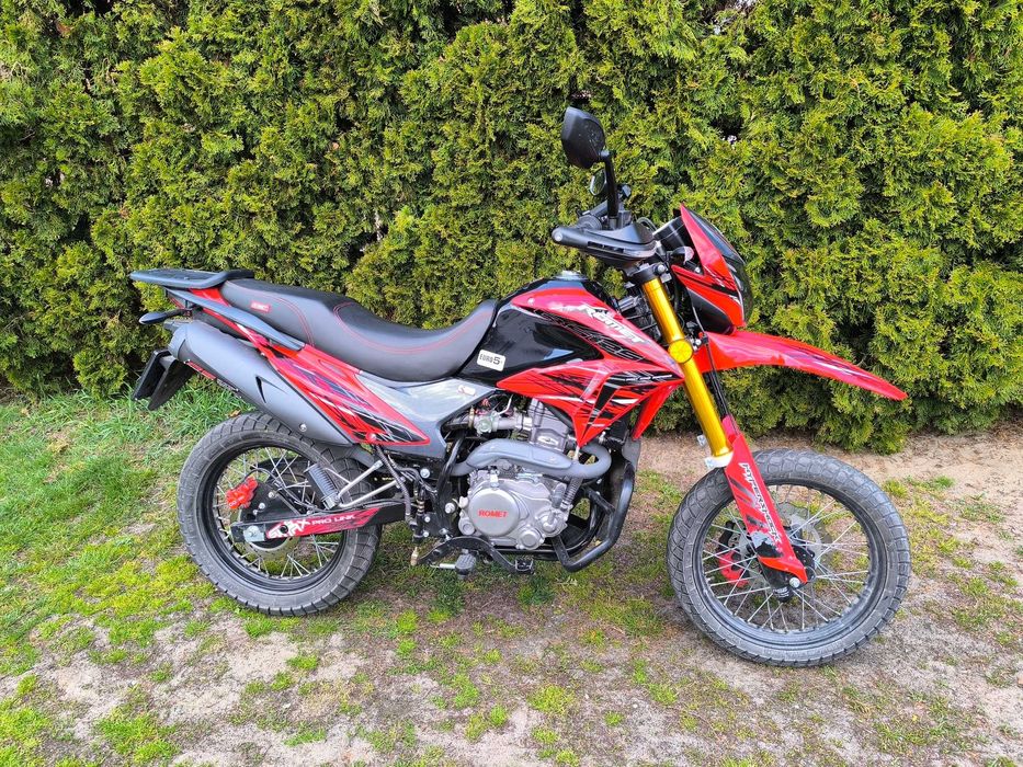 Romet CRS 125 2025 15KM ciecz! niski przebieg kat B