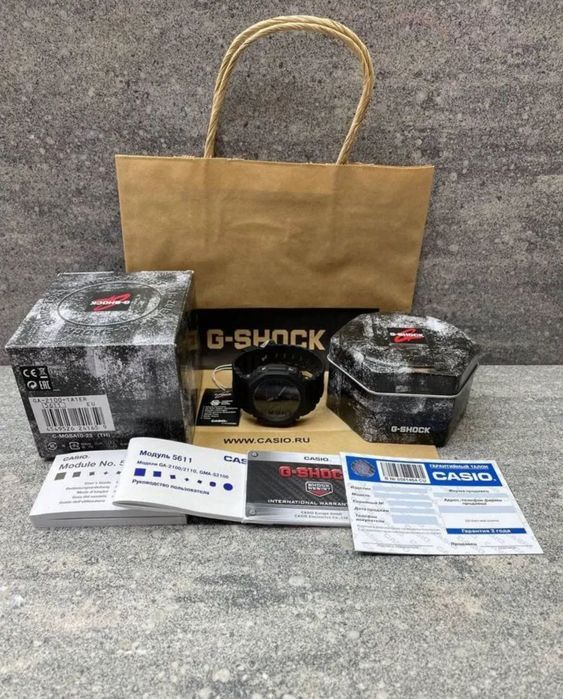 Часы Casio G-shock GA-2100-1A1