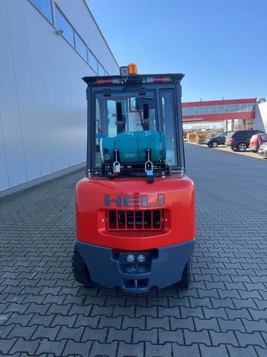 Wózek Widłowy Spalinowy Heli 3,5T Maszt 3,3M Silnik Kubota 2025-09