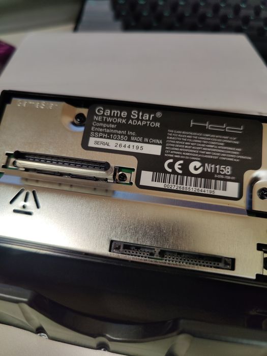 PS2 HDD SATA Network Adapter Gamestar для підключення жорсткого диску