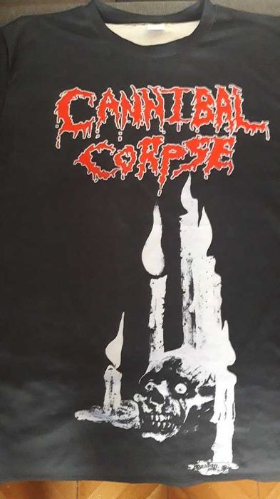 T-shirt Cannibal corpse letra M