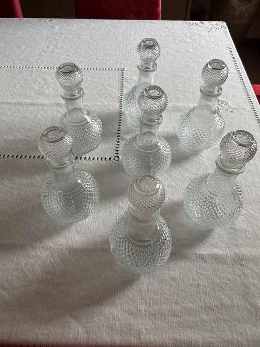 Garrafas de vidro trabalhadas para LICOR