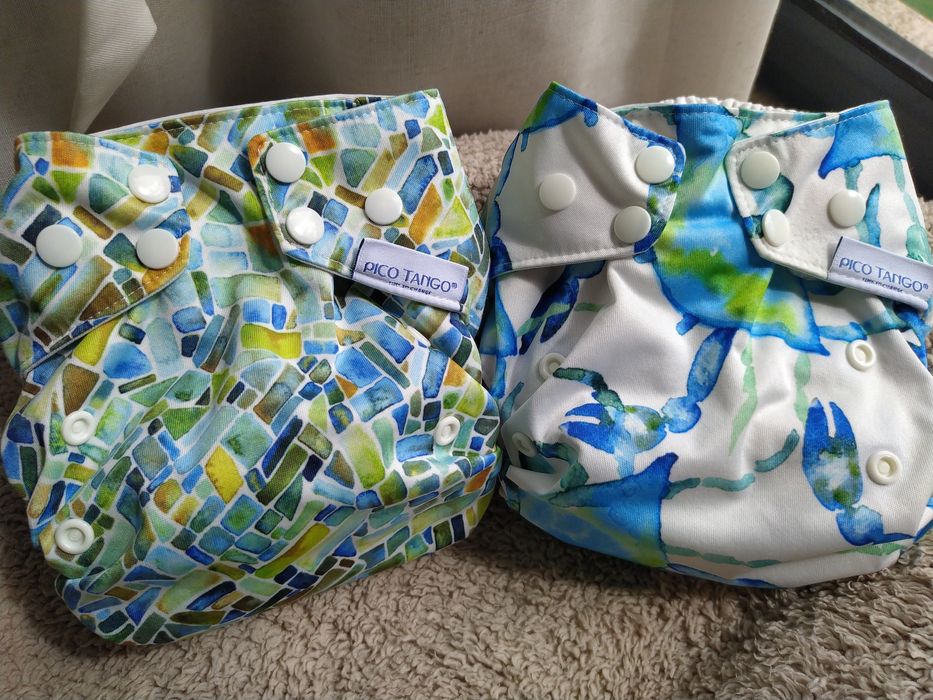 4 Fraldas reutilizáveis Pico Tango