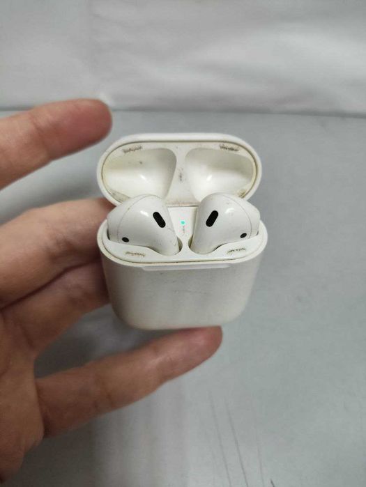 Навушники APPLE AirPods 1 (A1523+ кейс A16020)