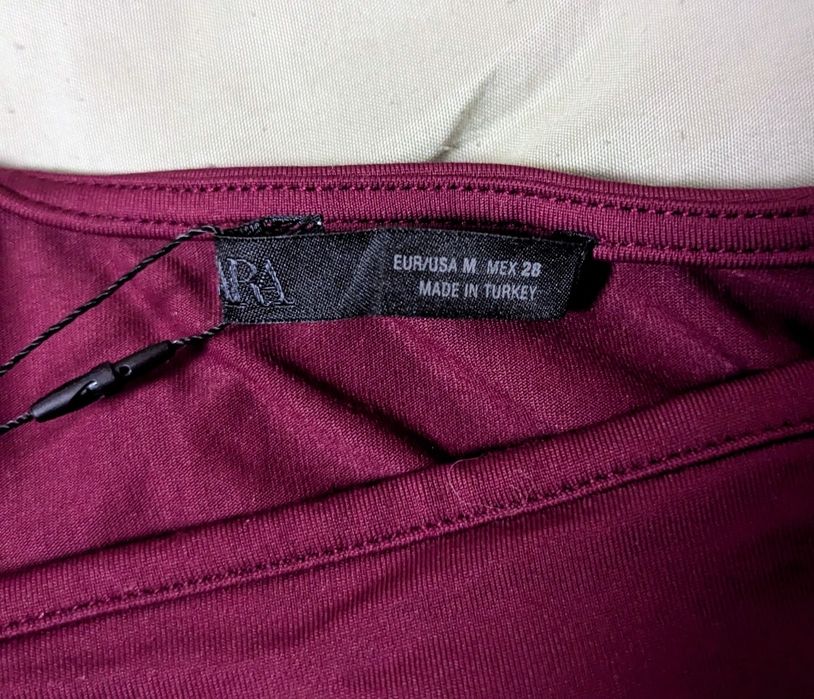 Боді Zara з квадратним вирізом
