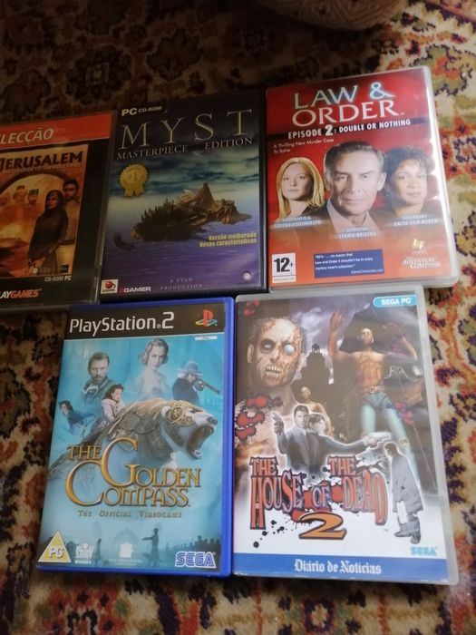 Jogos PC e Playstation 2