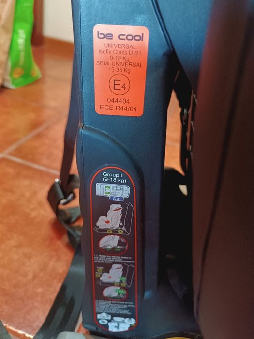 Cadeira Auto Grupo 1/2/3