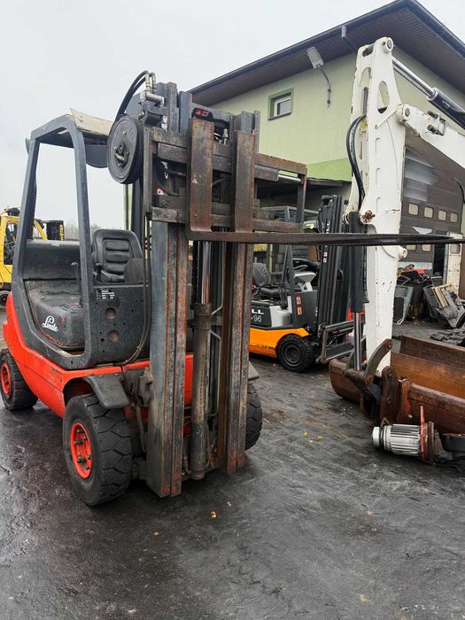 wózek widłowy LINDE H20T 2000kg 4.60m przesuw wolny skok DEUTZ LPG