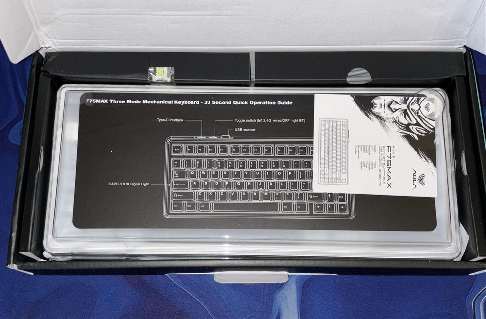 Механічна клавіатура aula f75 max