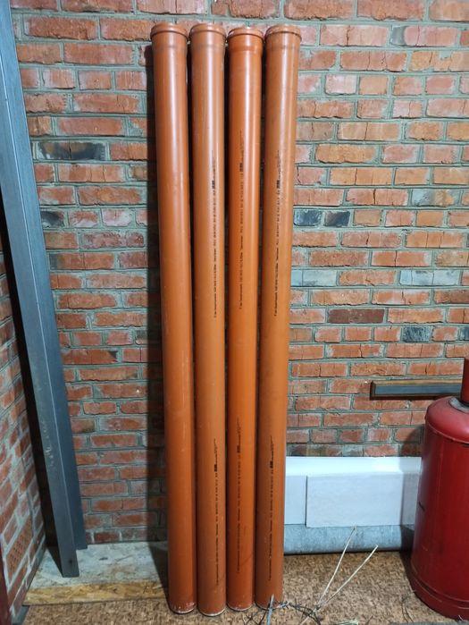 Труба каналізаційна ПВХ 110мм 2м зовнішня