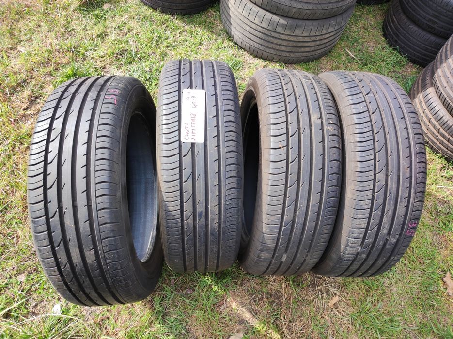 4 ładne opony letnie 215/55R18 Continental ContiPremiumContact2