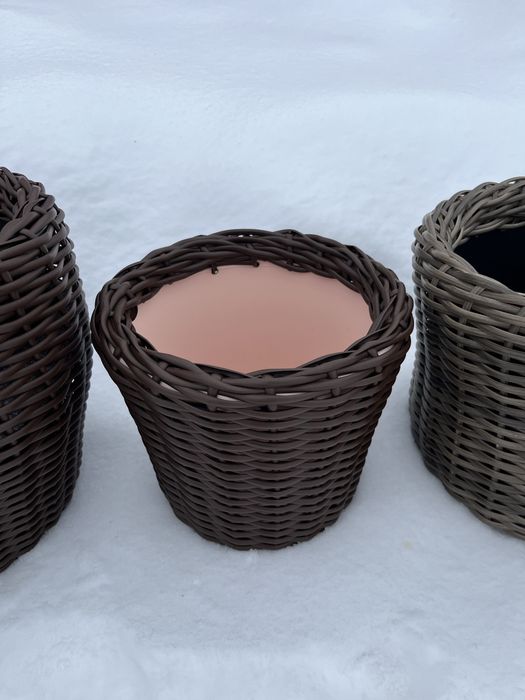 Кошики з ротанга