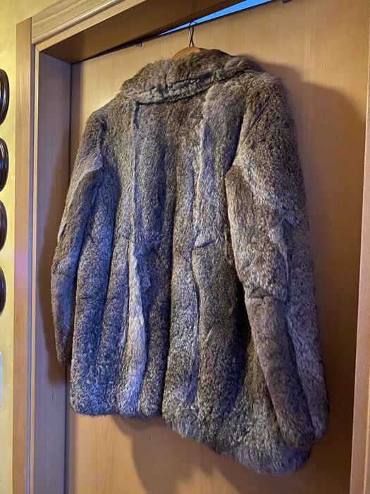 Casaco pele de coelho