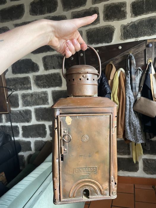 Lanterna Náutica em cobre