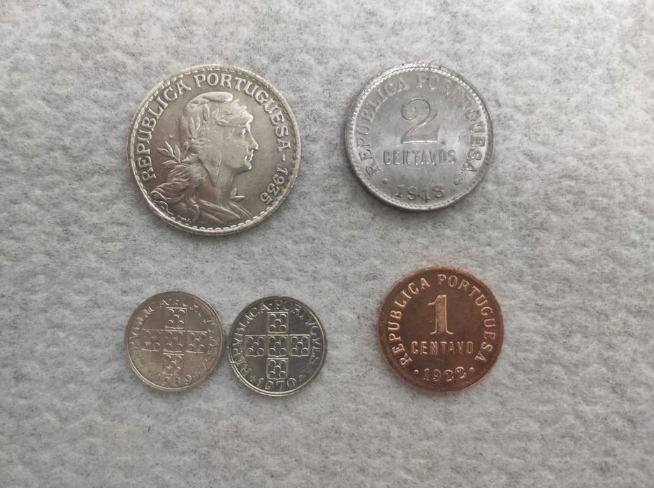 Moedas de escudos antigas raras * RÉPLICAS* 1918 | 1922 | 1935 | 1969