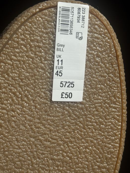 Botas River Island cinzentas - NOVAS