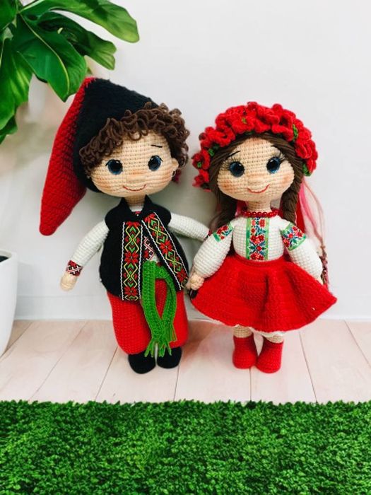 М'які іграшки в'язані гачком