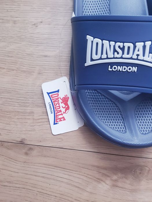 Nowe klapki męskie marki Lonsdale London rozmiar