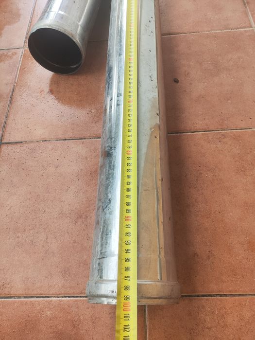 Tubo em latão para chaminés