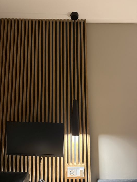 2 x Lampa wisząca ELECTRA czarna beton Sollux Lighting